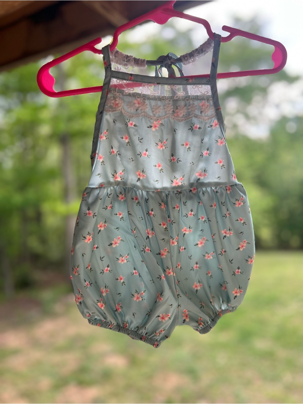 Baileys Blossoms Bubble Romper
